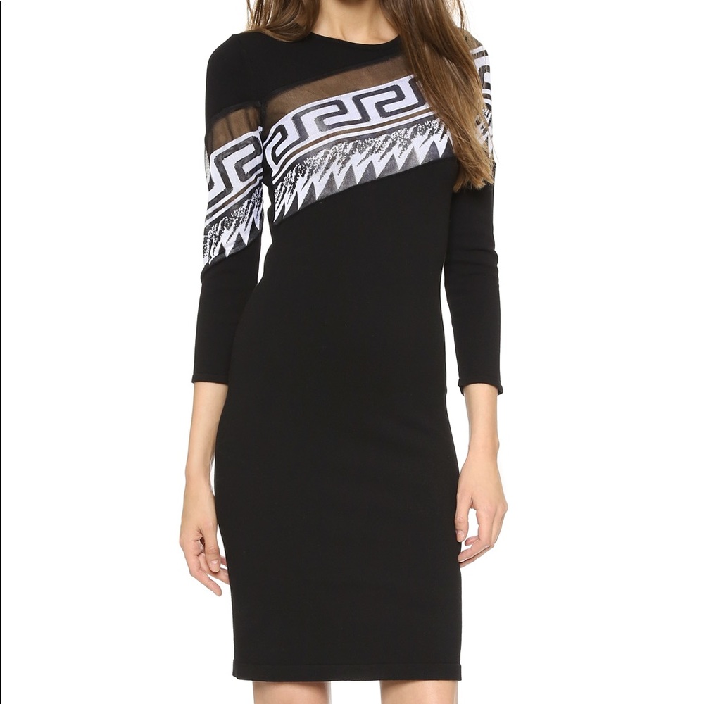 Versus Black Knit Dress